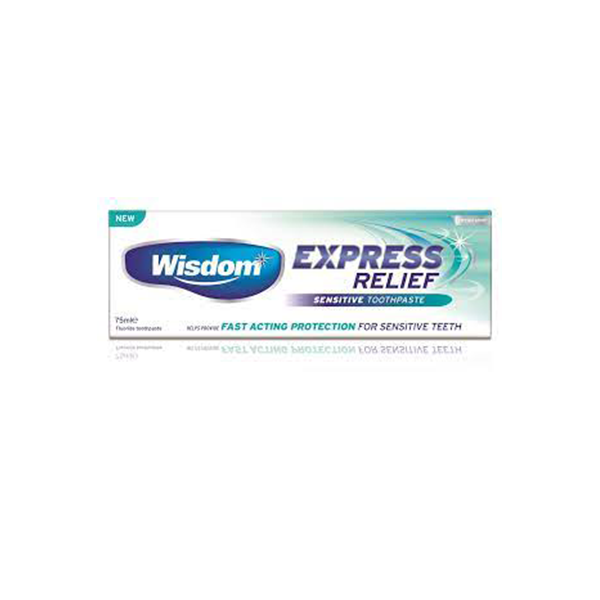 Wisdom Express Relief Toothpaste 75ml