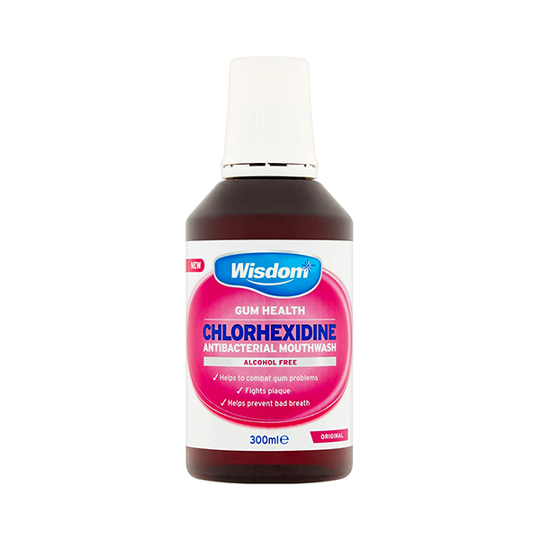 Wisdom Chlorhexidine Original Mouthwash 300ml