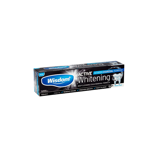 Wisdom Active Whitening Toothpaste 75ml