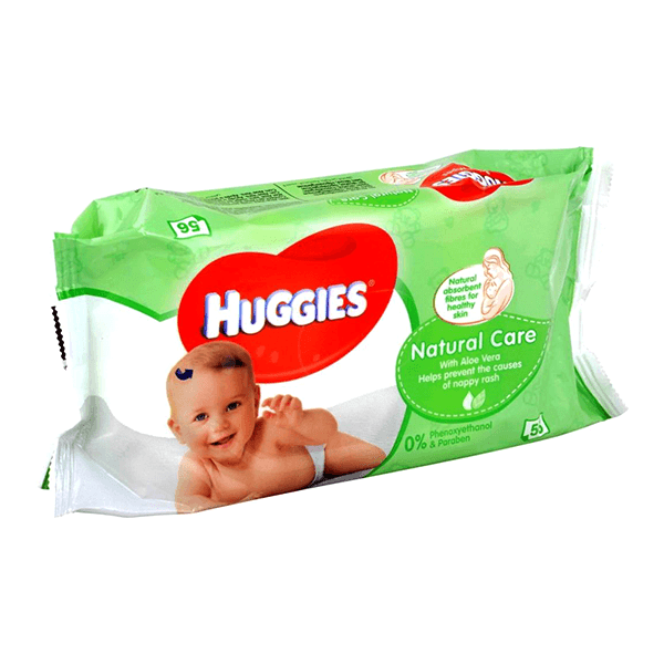 Huggies Wipes Natural Care 56Piece