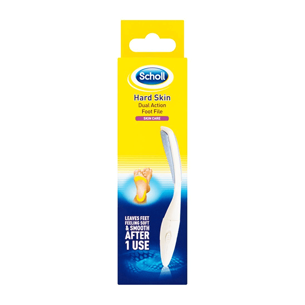 Scholl Dual Action Foot File White