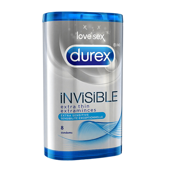 Durex Love Sex Invisible Extra Thin Sensitive