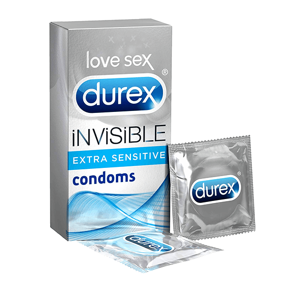 Durex Love Sex Invisible Extra Sensitive 10 Piece