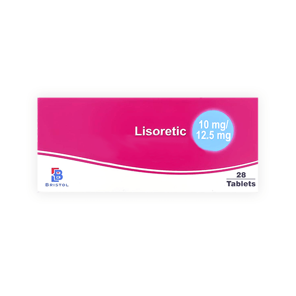 Lisoretic 10/12.5mg/mg 28 Tablet (Bristol)
