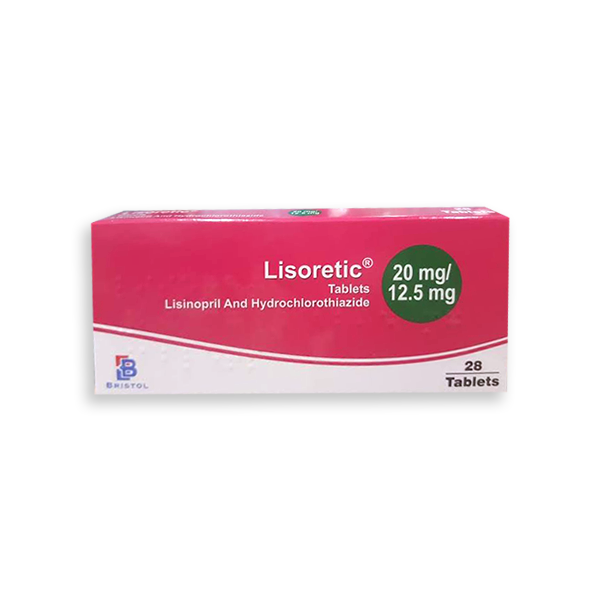 Lisoretic 20/12.5mg/mg 28 Tablet