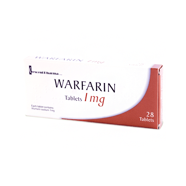 Warfarin 1mg 28 Tablet (Bristol)