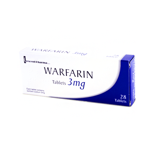 Warfarin 3mg 28 Tablet (Bristol)