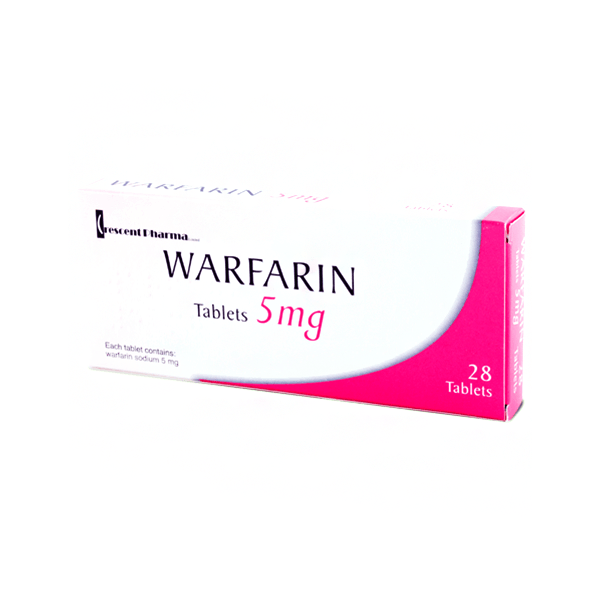 Warfarin 5mg 28 Tablet(Bristol)