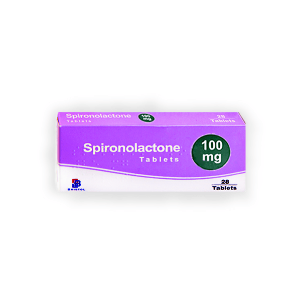 Spironolactone 100mg 28 Tablet(Bristol)