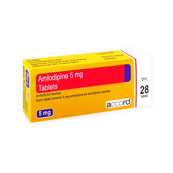 Amlodipine 5mg 28 Tablet(Accord)