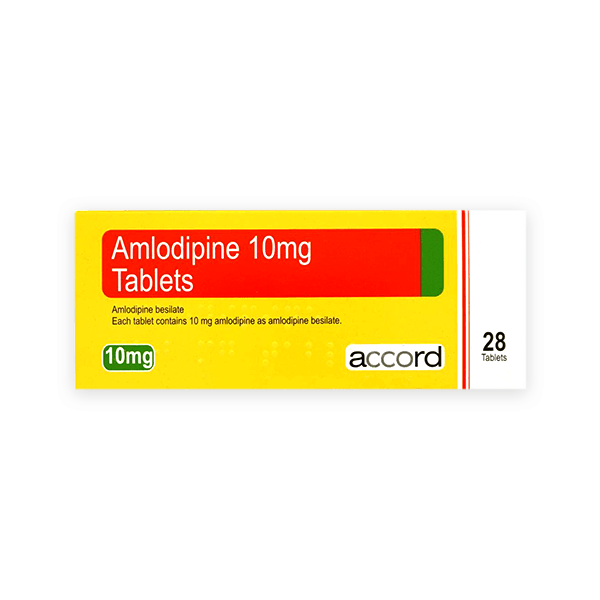 Amlodipine 10mg 28 Tablet(Accord)