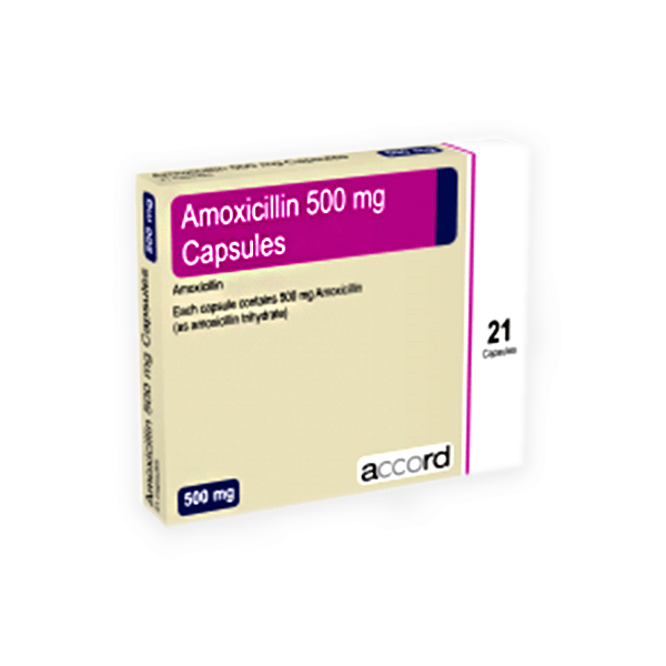 Amoxicillin 500mg 21 Capsule(Accord)