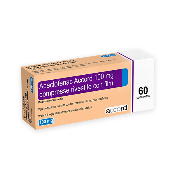 Aceclofenac 100mg 60 Tablet (Accord)