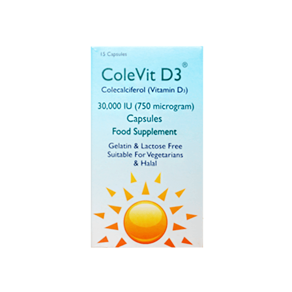 Colevit D3 30000IU 15 Capsule