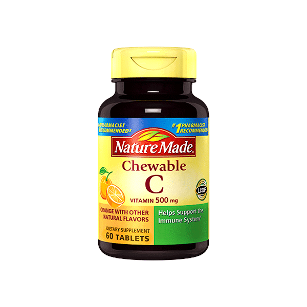 Vitamin C Chewable 500mg 60 Tablet (Principle)