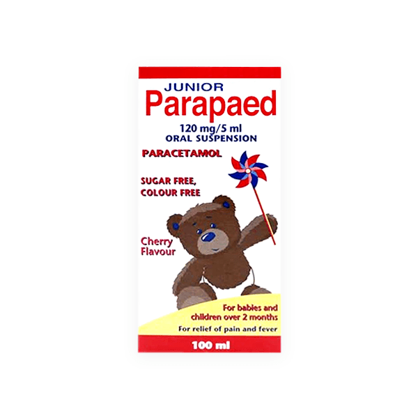 Junior Parapaed 120/5mg/ml Suspension