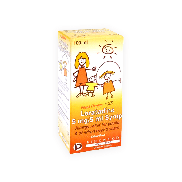 Lorapaed Allergy Relief 5/5mg/ml 70mlOral Solution