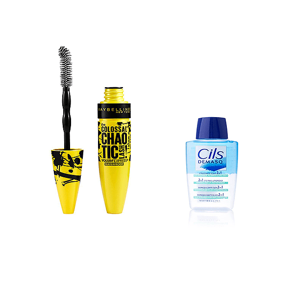 Maybelline Set Mascara Colossal+Cils Remover
