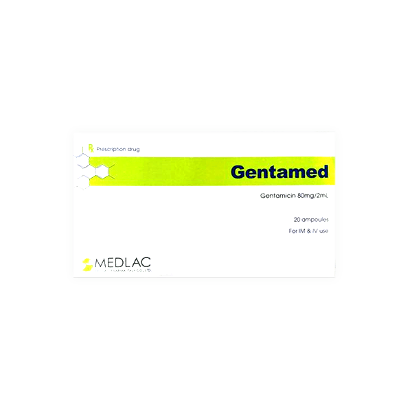 Gentamed 80mg 2ml Ampoule