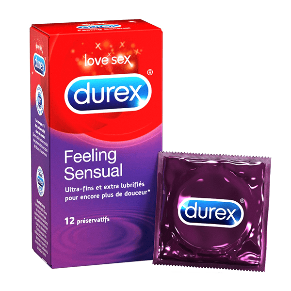 Durex Love Sex Feel Sensual Condom 12Piece