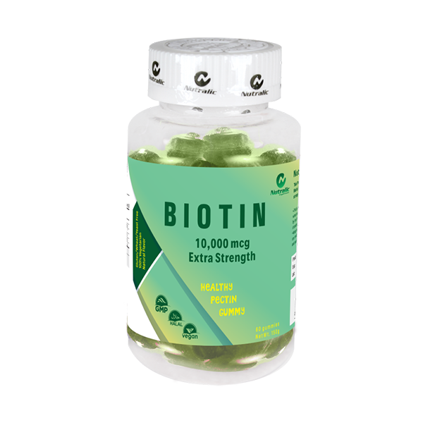 Nutralic Biotin 10000mcg 60 Gummy