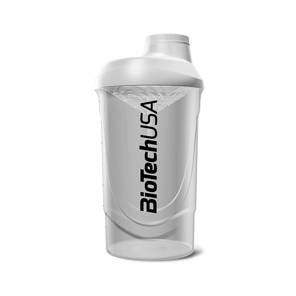 BiotechUSA-Shaker Wave Transparent 600 ml