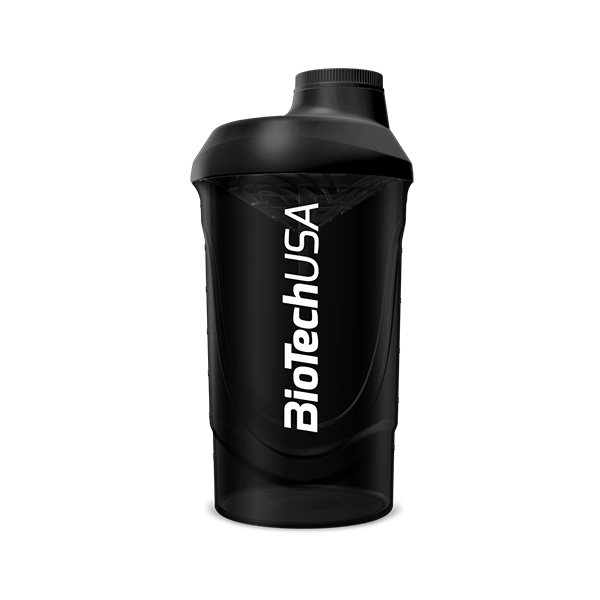 BiotechUSA-Shaker Wave Black-Smoked 600 ml