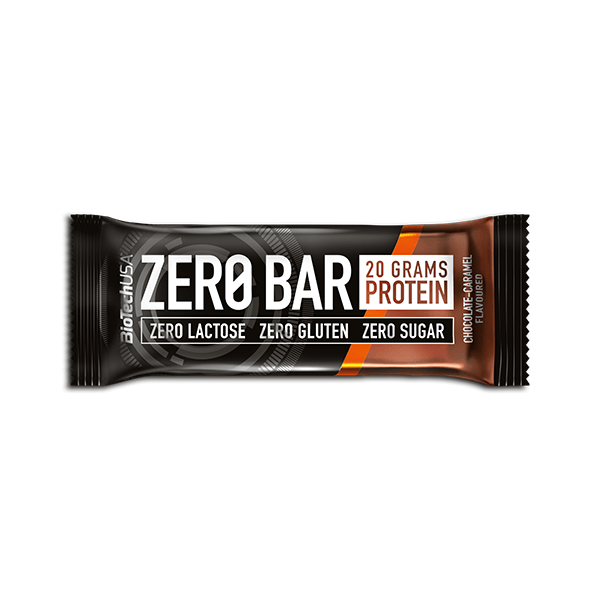 BiotechUSA-Zero Bar Chocolate-Caramel 50g