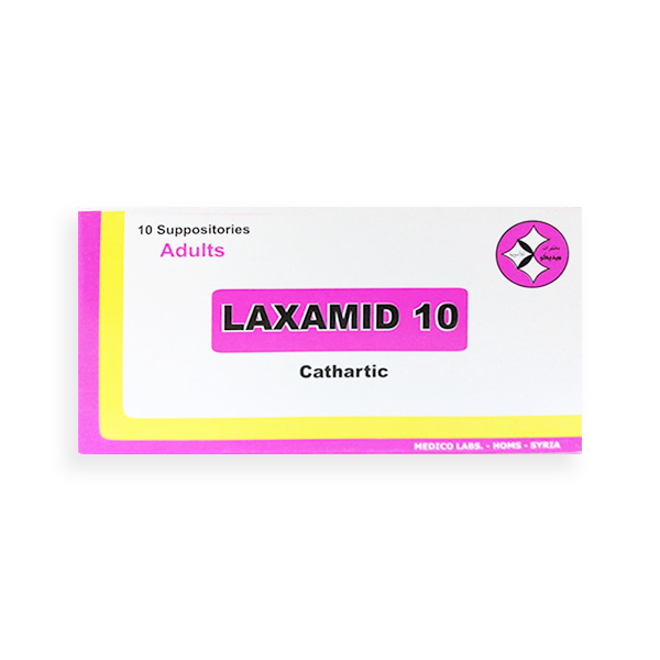 Laxamid 10mg 10 Suppository