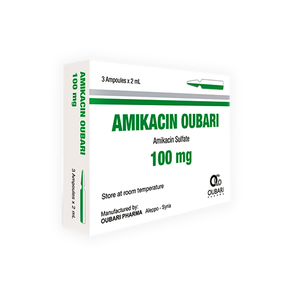 Amikacin Fresenius100/2mg/ml 1 Vial