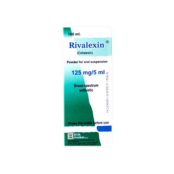 Rivalexin 125mg/5ml 100mlPowder ForOral Suspension