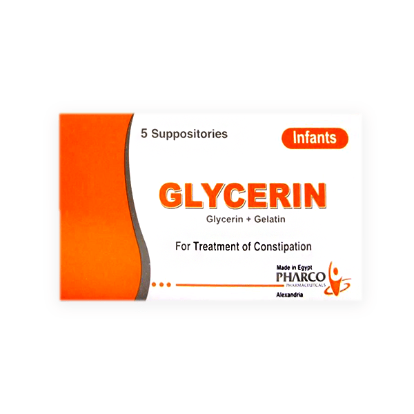 Glycerin 5 Suppositories Infants