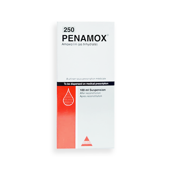 Penamox 250/5mg/ml 100ml Suspension