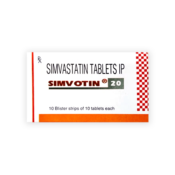 Simvatin 20mg 30 Tablet