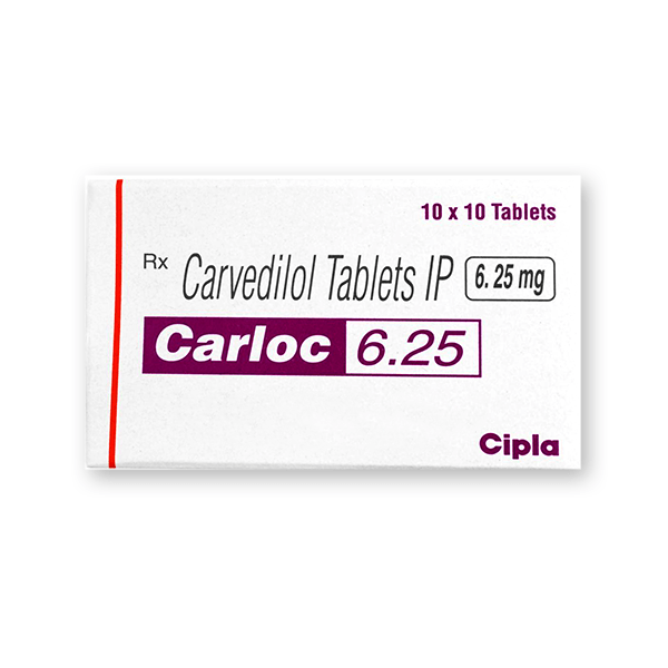 Carvidol 6.25mg 30 Tablet