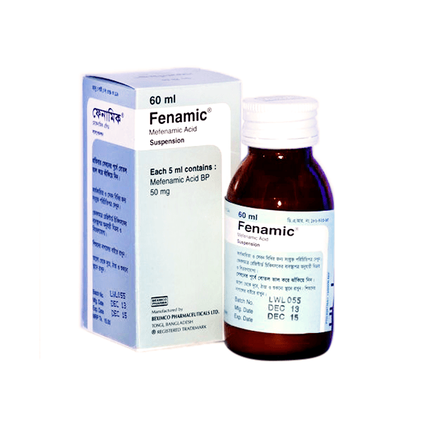 Fenamic 50/5mg/ml 125ml Syrup