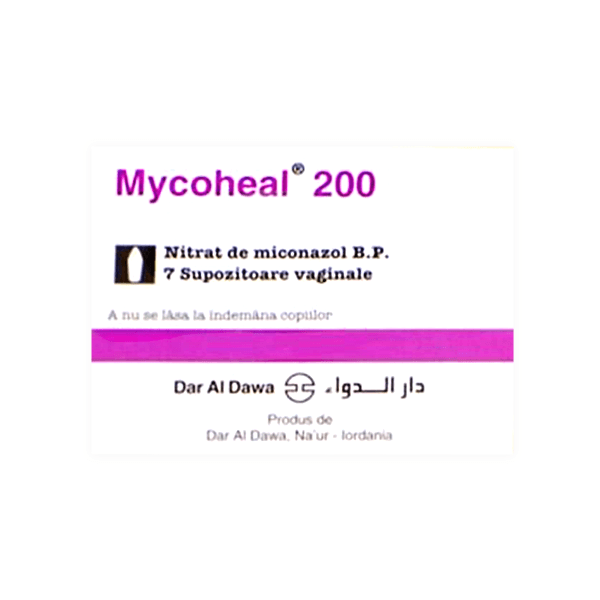 Mycoheal 200mg 7 Suppository