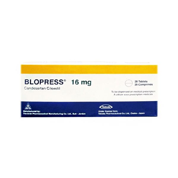 Blopress 16 Plus 28 Tablet