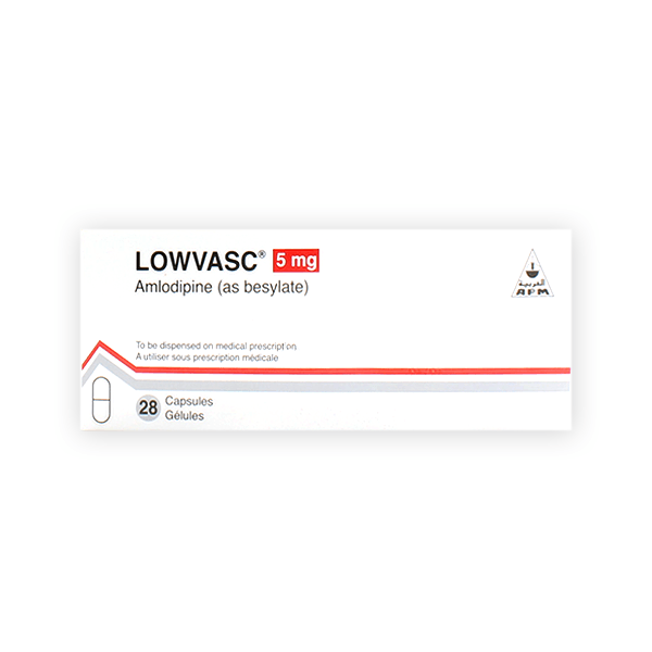 Lowvasc 5mg 28 Tablet