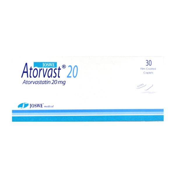 Atorvast 20mg 30 Tablet