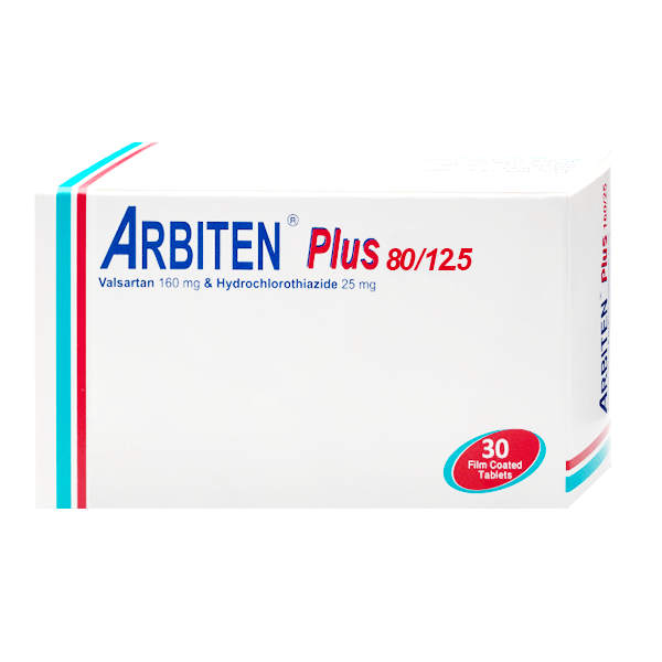 Arbiten Plus 80/12.5mg 30 Tablet
