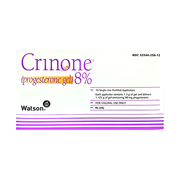 Crinone 8% 15 Prefilled Gel Applicators 