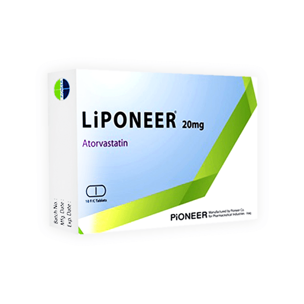 Liponeer 20mg 30 Tablet