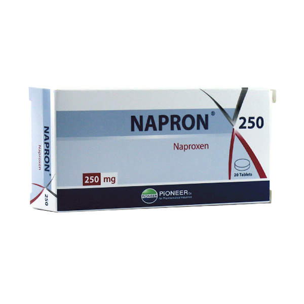 Napron 250mg 20 Tablet