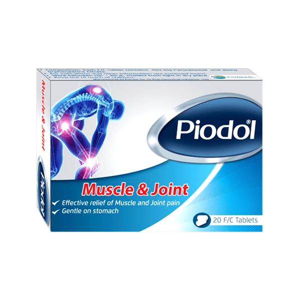Piodol Muscle & Joint 20 Tablet