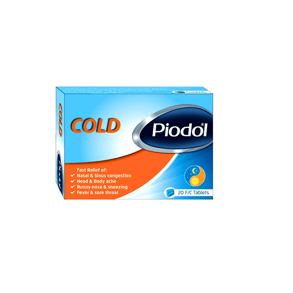 Piodol Cold 20 Tablet