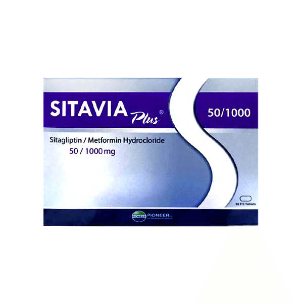 Sitavia Plus 50/1000mg 56 Tablet