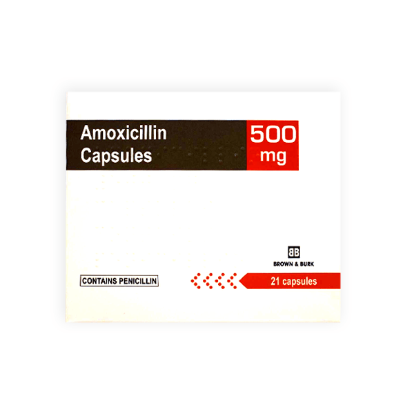 Amoxicillin 500mg 10 Capsule 1 Sachet