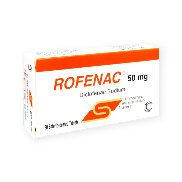 Rofenac 50mg 20 Tablet