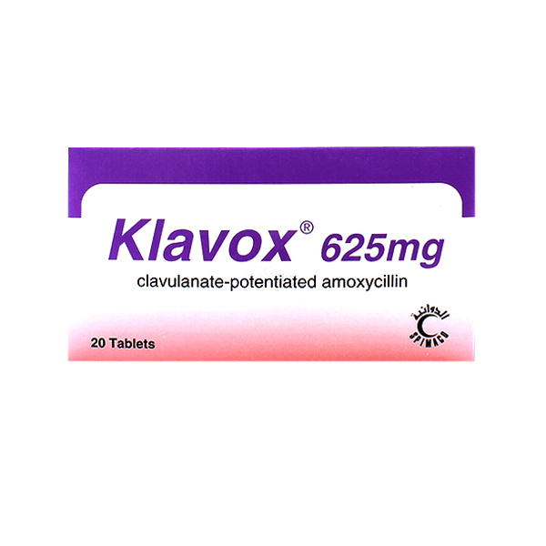 Klavox 625mg 20 Tablet